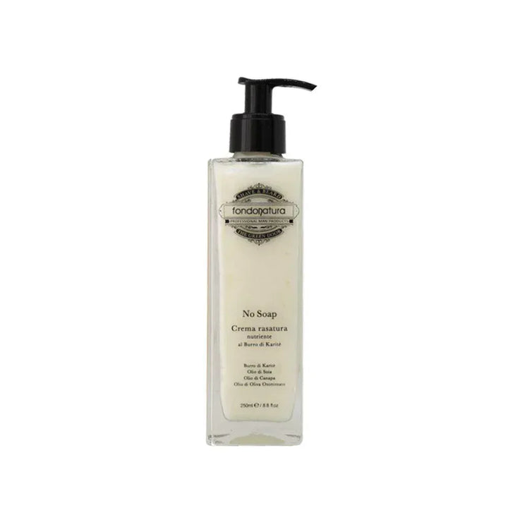 Fondonatura No Soap Crema Rasatura 250ml - Capelli e Barba 