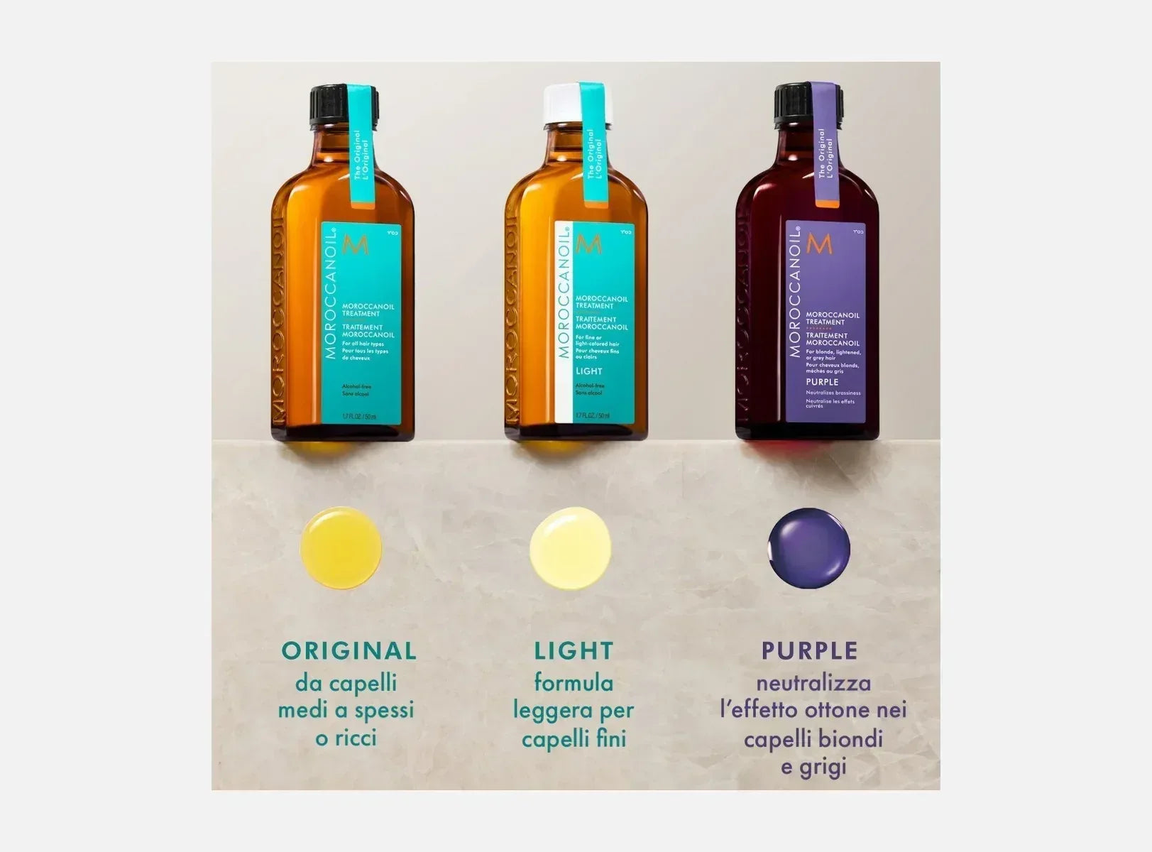 Moroccanoil Treatment Viola Olio di Argan Purple 50 ml - Capelli e Barba 