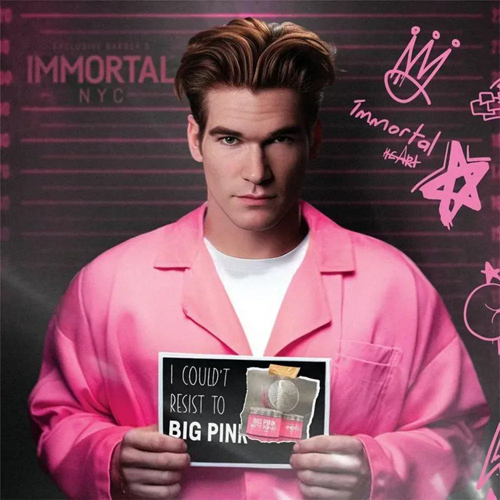 Immortal Nyc Big Pink Matte Pomade 100 ml - Capelli e Barba 