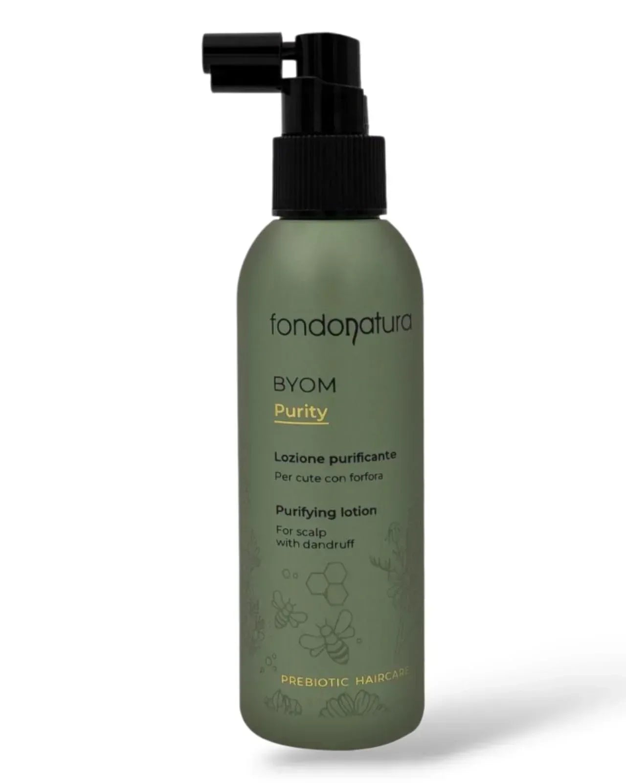 Fondonatura BYOM Purity Lozione Purificante Antiforfora 150 ml - Capelli e Barba 