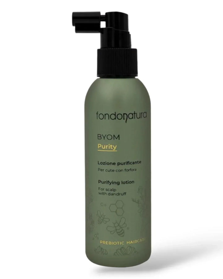Fondonatura BYOM Purity Lozione Purificante Antiforfora 150 ml - Capelli e Barba 