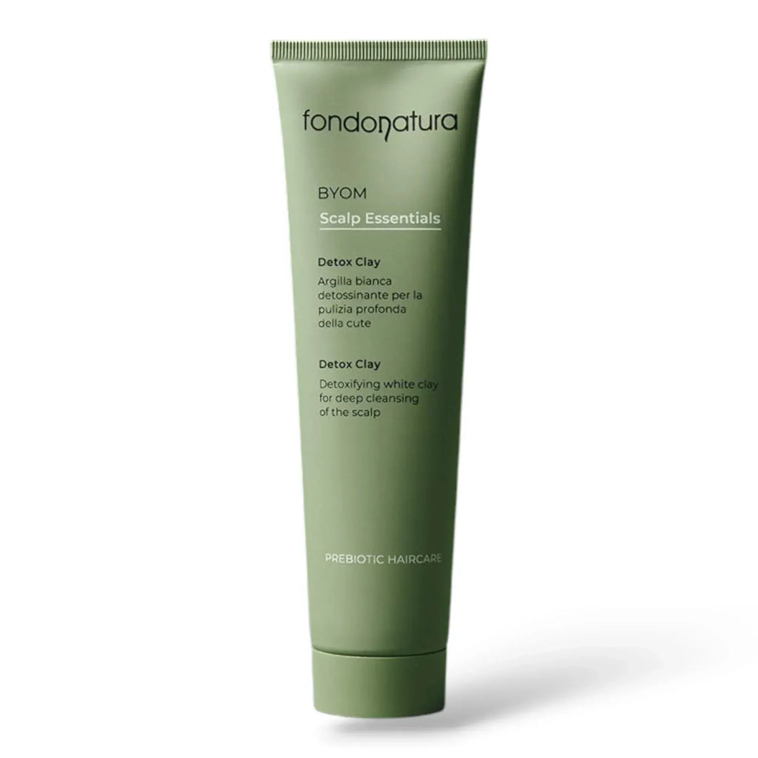 Fondonatura BYOM Scalp Essential Detox Clay Argilla Bianca Detossinante 175 ml - Capelli e Barba 