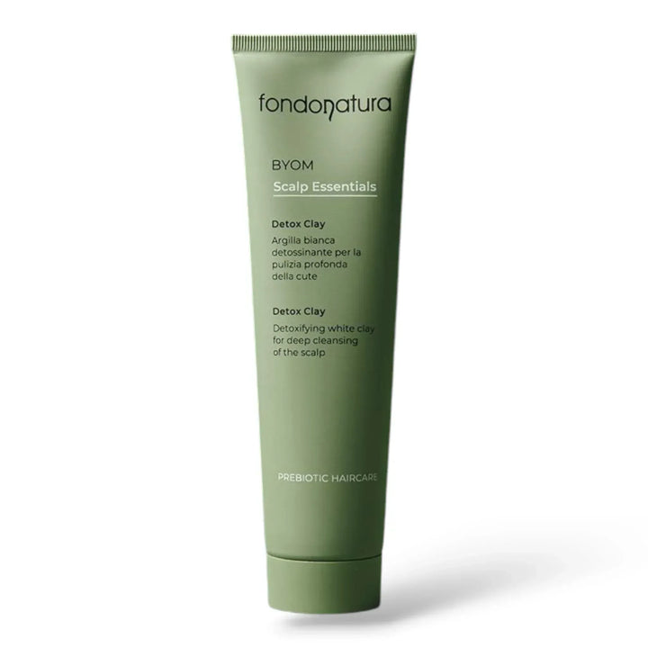 Fondonatura BYOM Scalp Essential Detox Clay Argilla Bianca Detossinante 175 ml - Capelli e Barba 