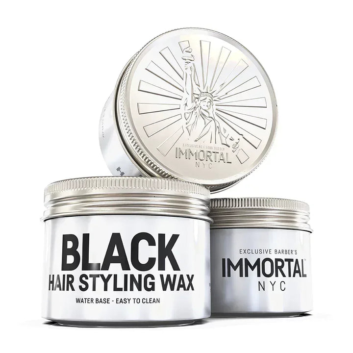 Immortal Nyc Black Hair Styling wax 100 ml - Capelli e Barba 