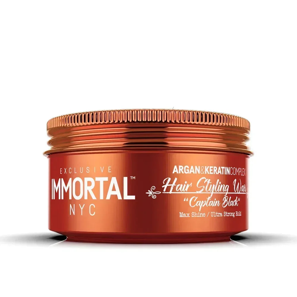 Immortal Nyc Cera Capitan Black 150 ml - Capelli e Barba 