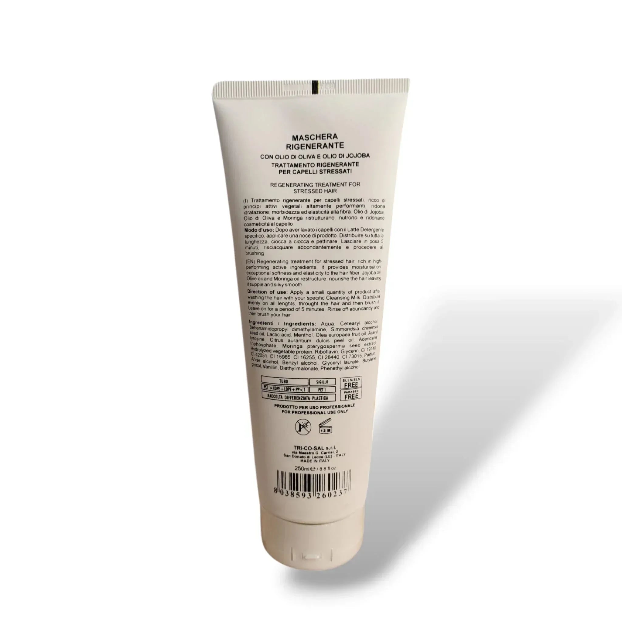 Fondonatura Bio Mask Rigenerante 250ml - Capelli e Barba 