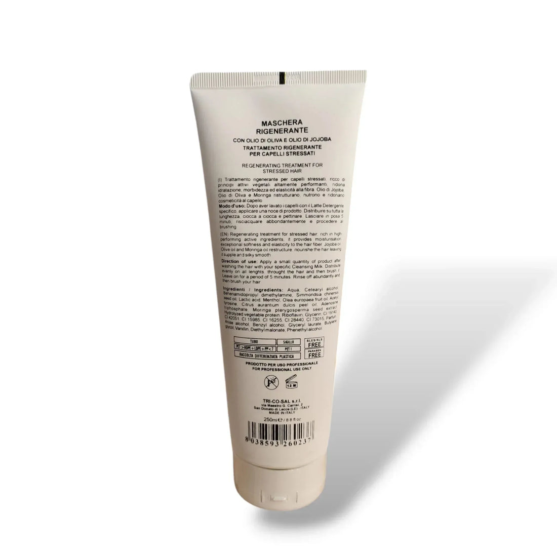 Fondonatura Bio Mask Rigenerante 250ml - Capelli e Barba 