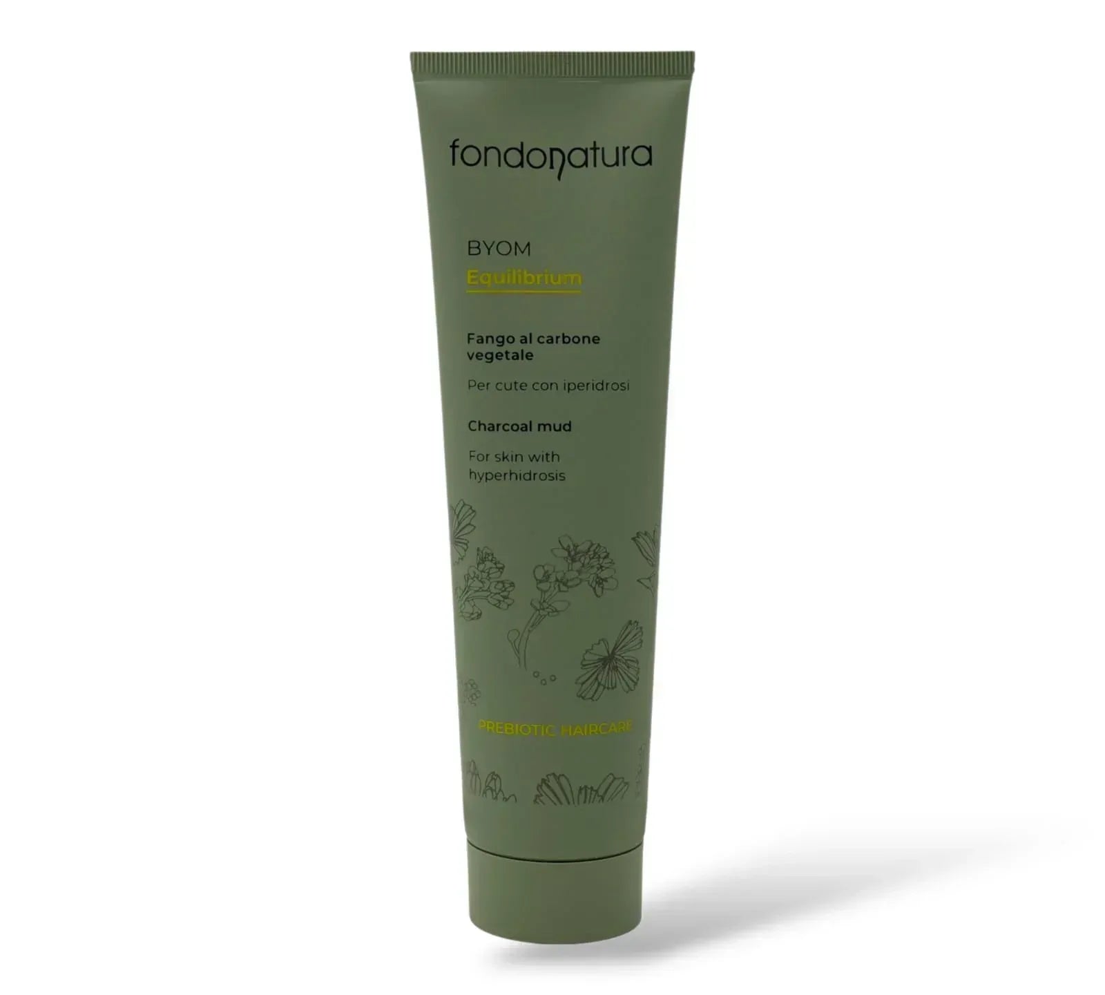 Fondonatura BYOM Equilibrium Fango al Carbone Vegetale 175 ml - Capelli e Barba 