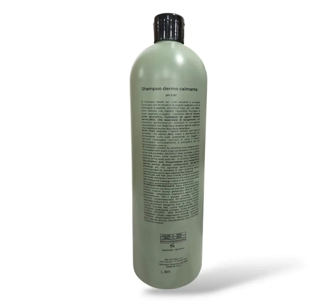 Fondonatura BYOM Dermocalm Shampoo Dermo Calmante 1000 ml - Capelli e Barba 