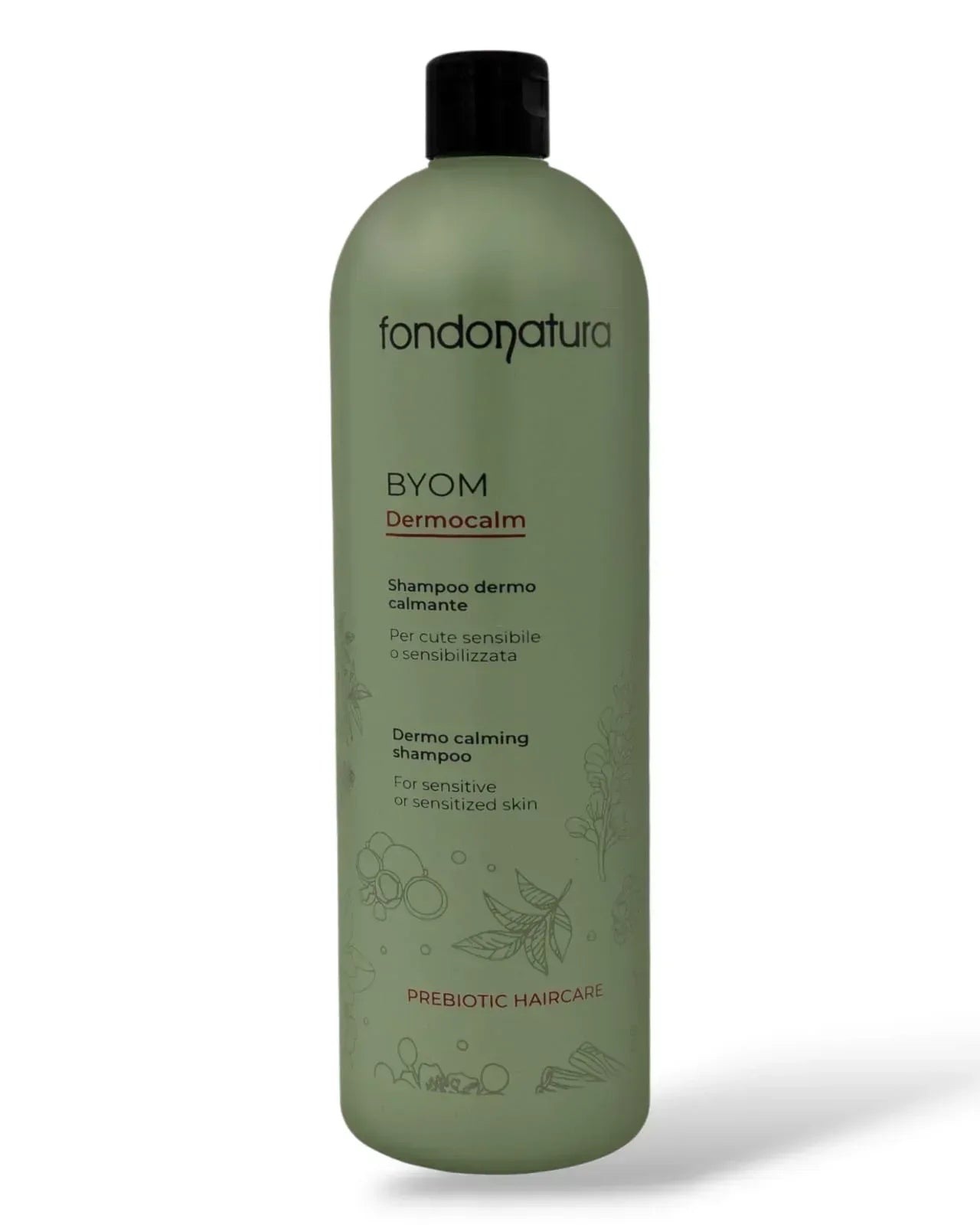Fondonatura BYOM Dermocalm Shampoo Dermo Calmante 1000 ml - Capelli e Barba 
