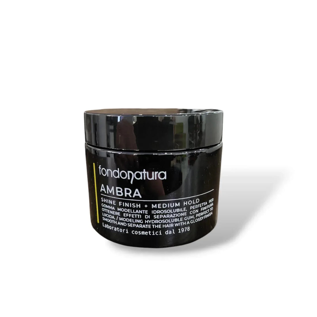 Fondonatura Ambra Cera Modellante Idrosolubile 125 ml - Capelli e Barba 