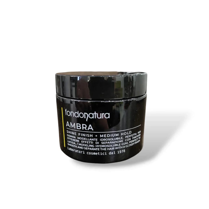 Fondonatura Ambra Cera Modellante Idrosolubile 125 ml - Capelli e Barba 