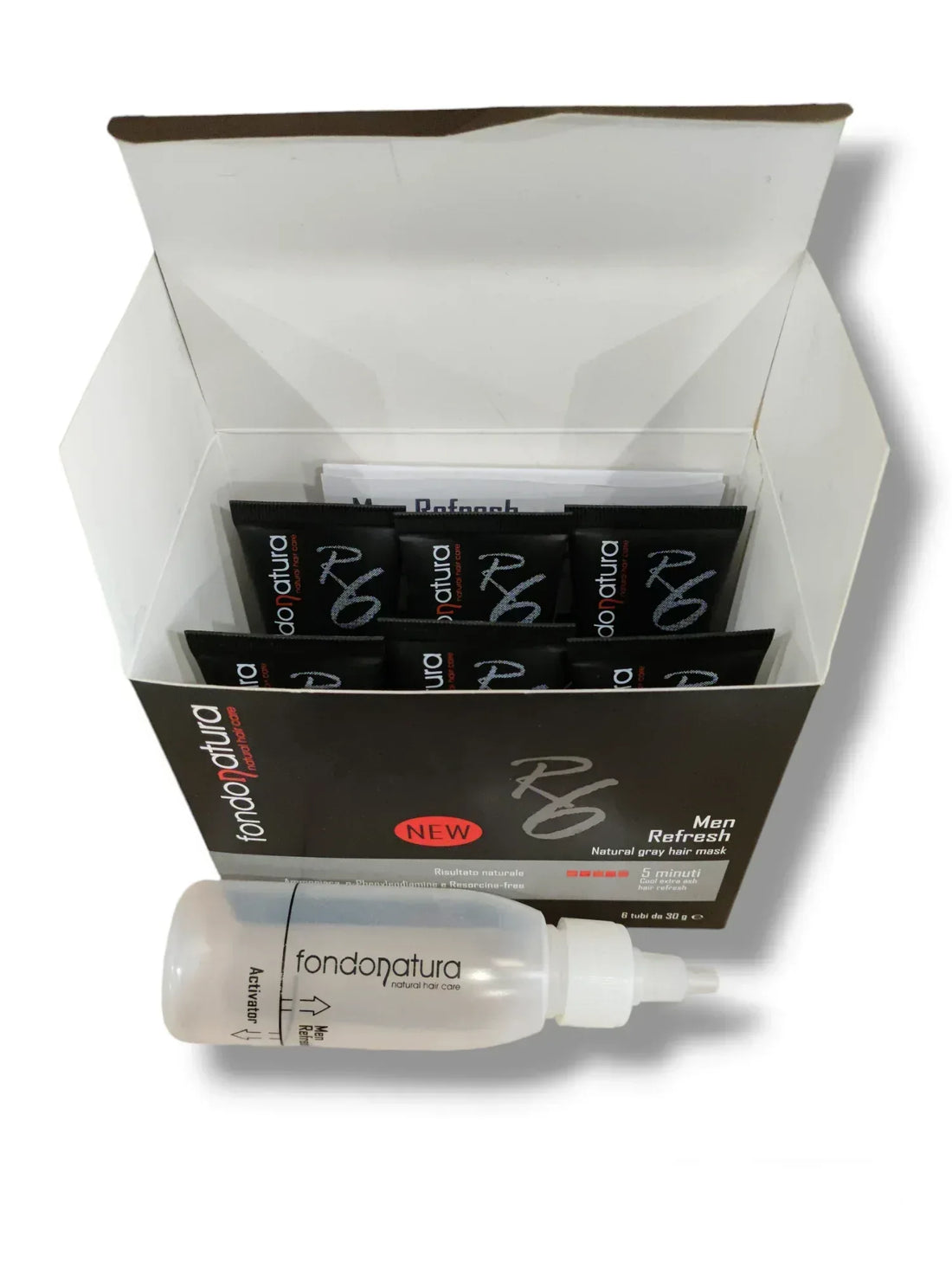 Fondonatura Men Refresh 6 pz da 30 gr. - Capelli e Barba 