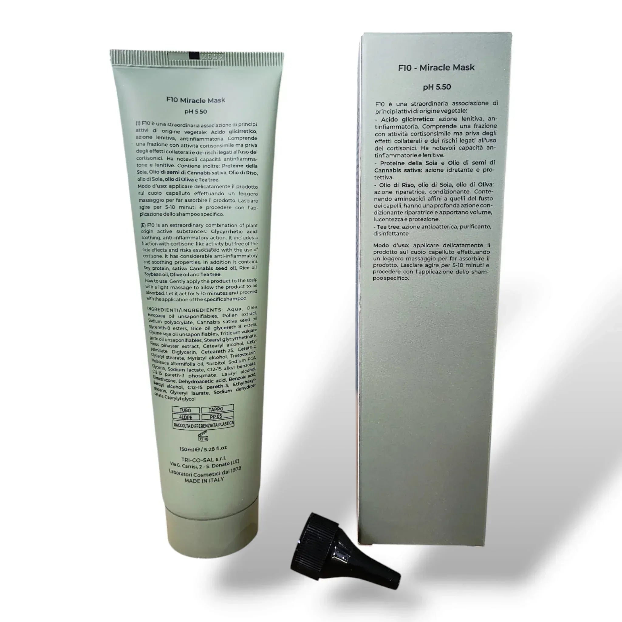 Fondonatura BYOM F10 Miracle Mask Dermoequilibrante 100ml - Capelli e Barba 