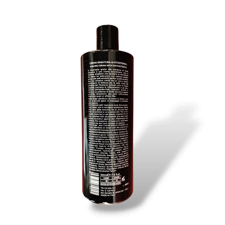 Fondonatura Crema Rasatura ai Fitosteroli 500 ml - Capelli e Barba 