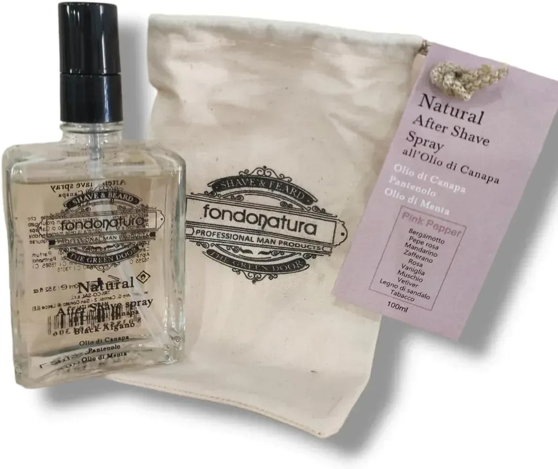 Fondonatura Natural After Shave Pink Pepper 100ml - Capelli e Barba 