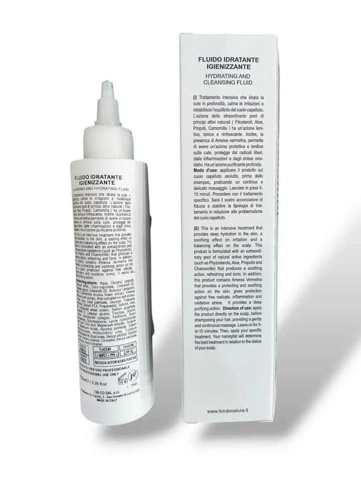 Fondonatura FLUIDO IGIENIZZANTE IDRATANTE 150 ML - Capelli e Barba 