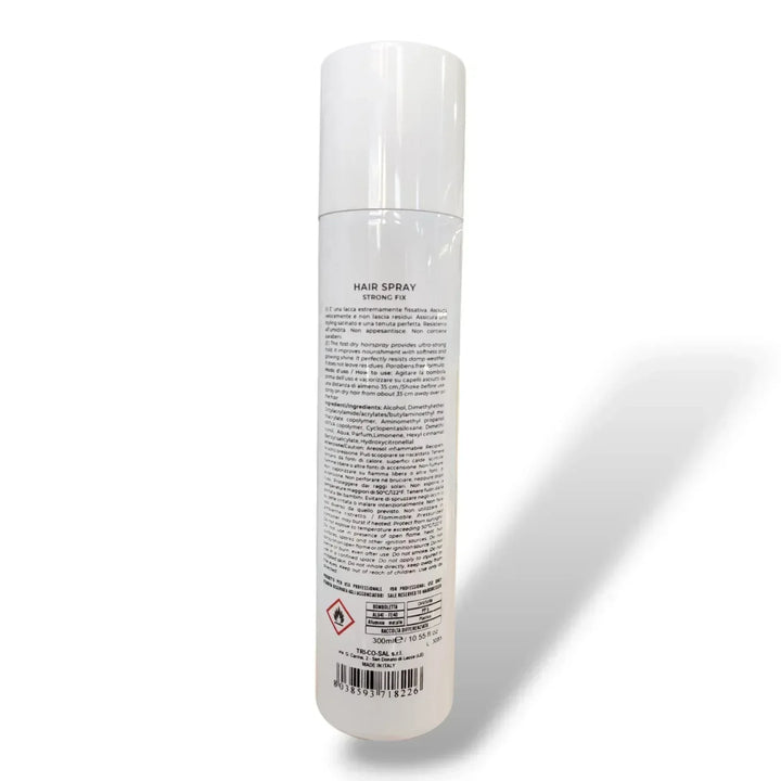Fondonatura Lacca Hair Spray Fissaggio Forte 300 ml - Capelli e Barba 