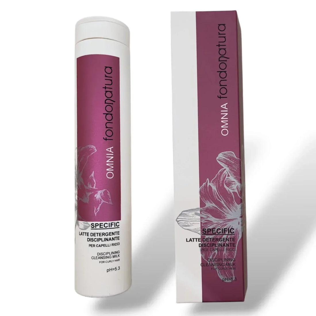 Fondonatura Shampoo Latte Detergente Capelli ricci 250 ml - Capelli e Barba 