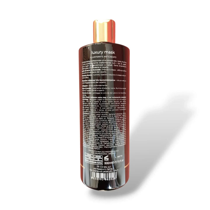 Fondonatura Laminology Luxury Mask 500 ml - Capelli e Barba 