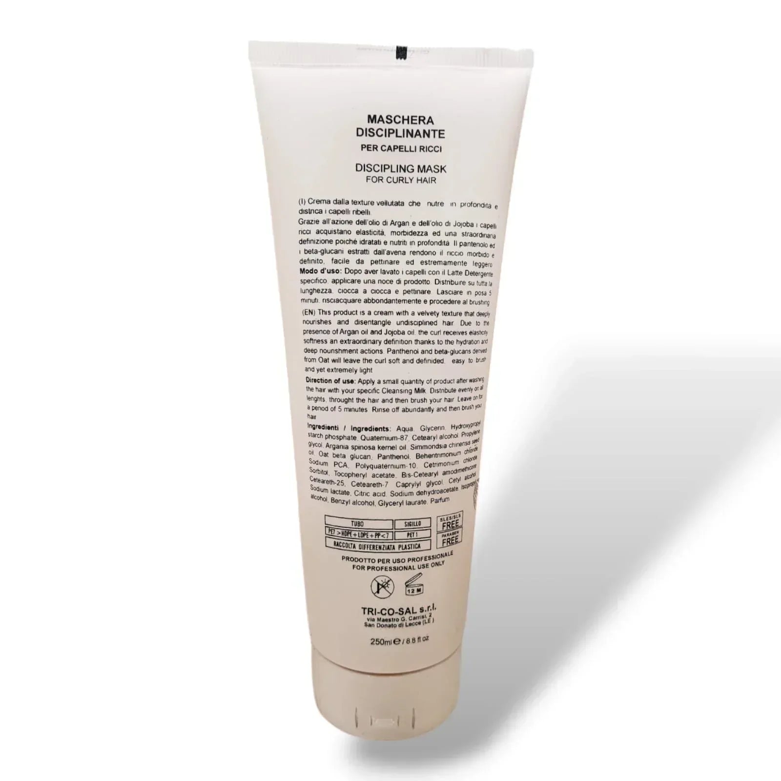Fondonatura Maschera per Capelli ricci 250 ml - Capelli e Barba 
