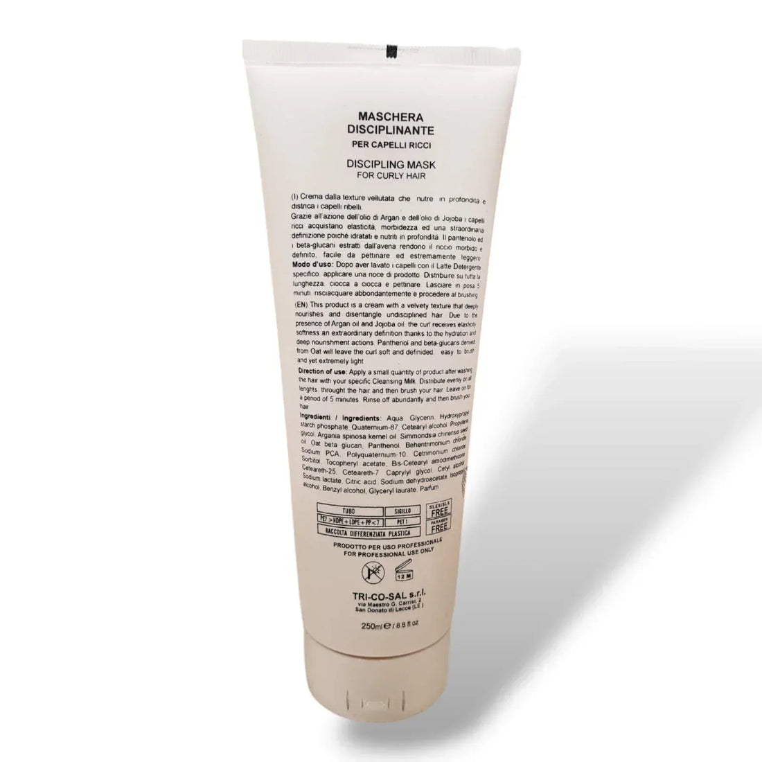 Fondonatura Maschera per Capelli ricci 250 ml - Capelli e Barba 
