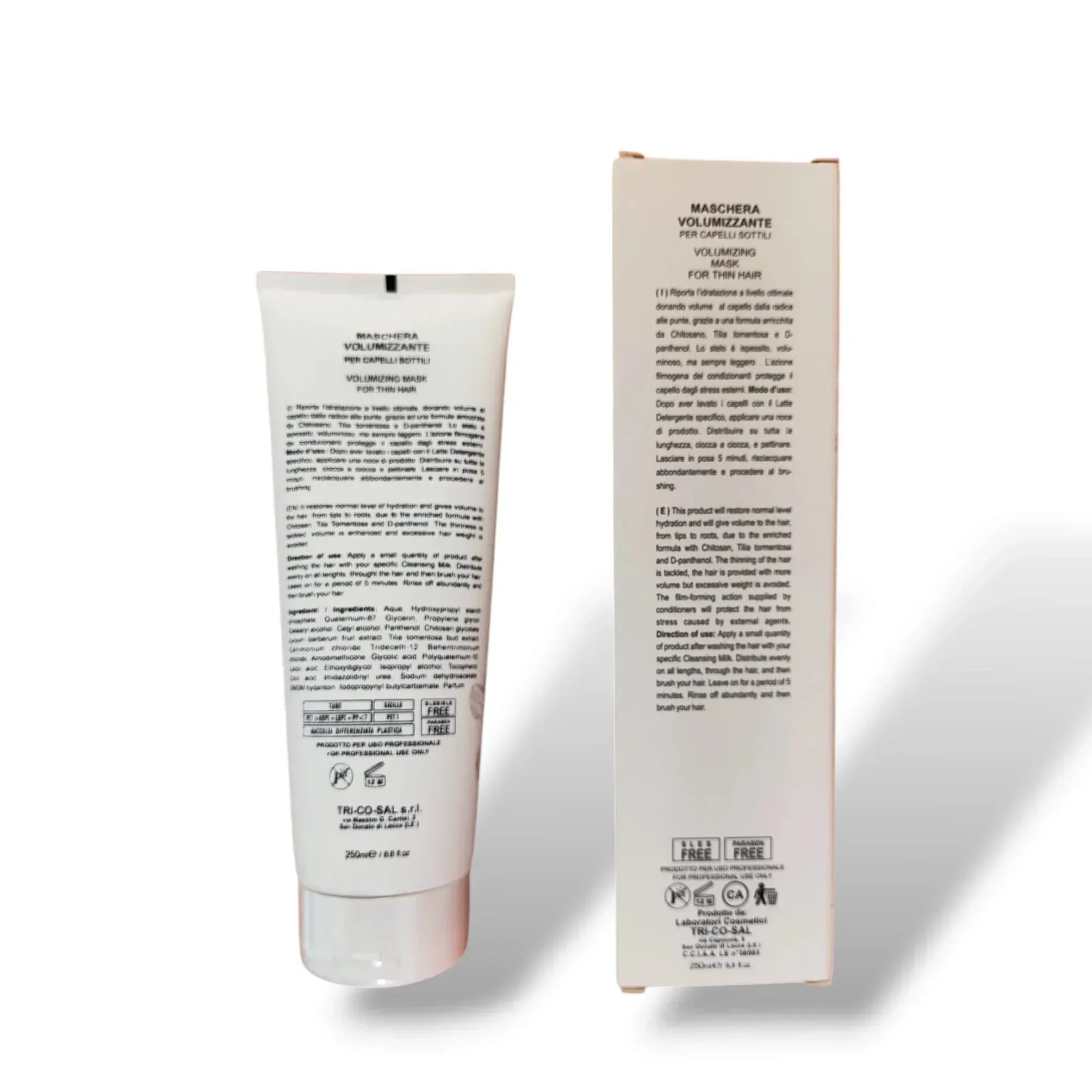 Fondonatura Maschera Volumizzante Capelli Sottili 250 ML - Capelli e Barba 