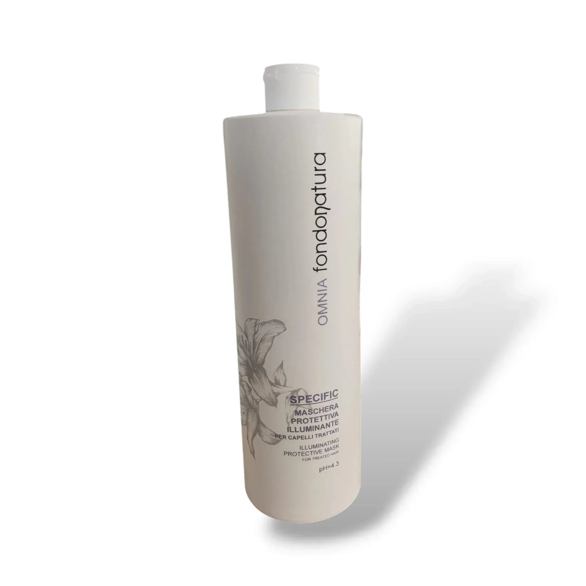 Fondonatura Omnia maschera protettiva Illuminante 1000 ml - Capelli e Barba 
