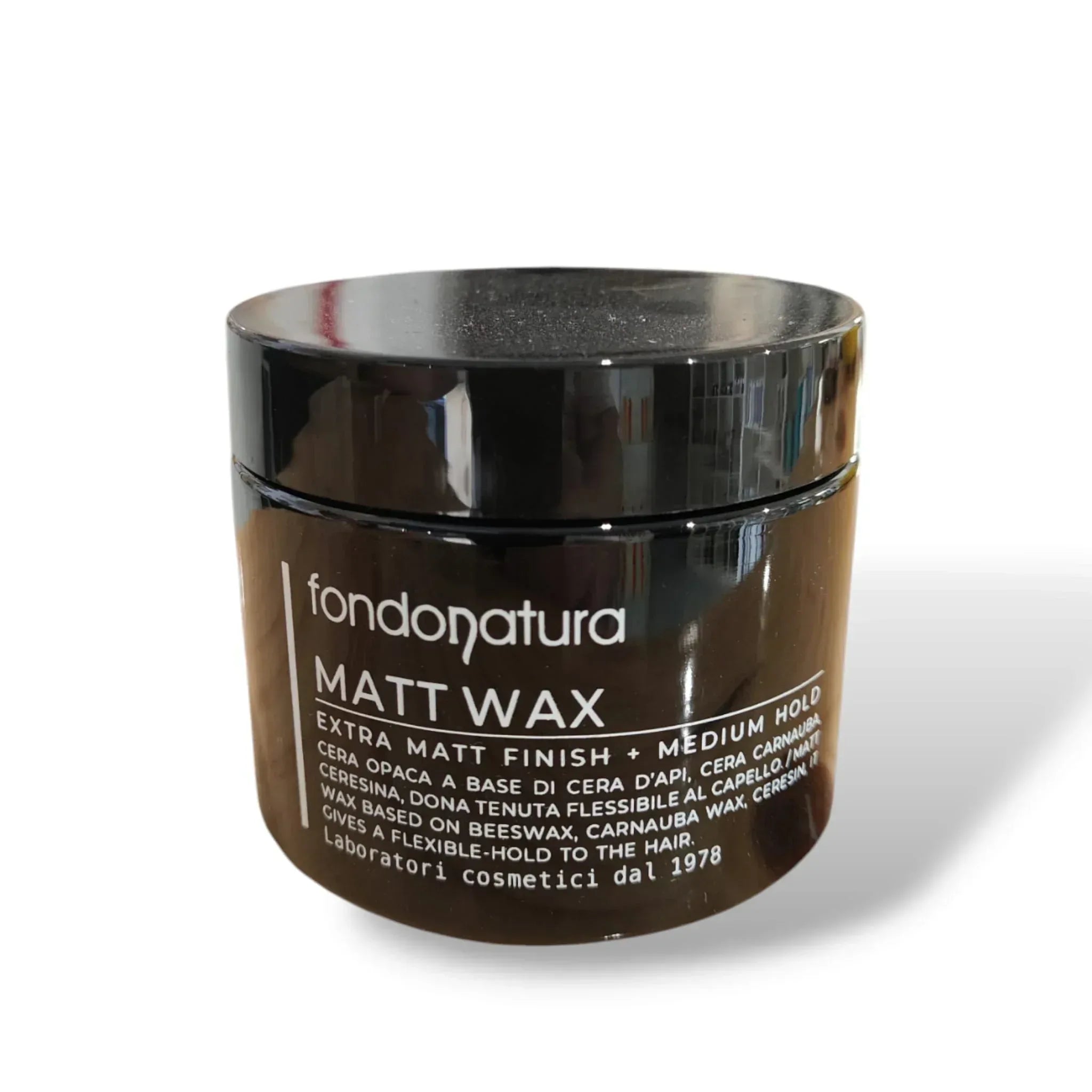 Fondonatura Matt Wax Cera Opaca 125 ml - Capelli e Barba 