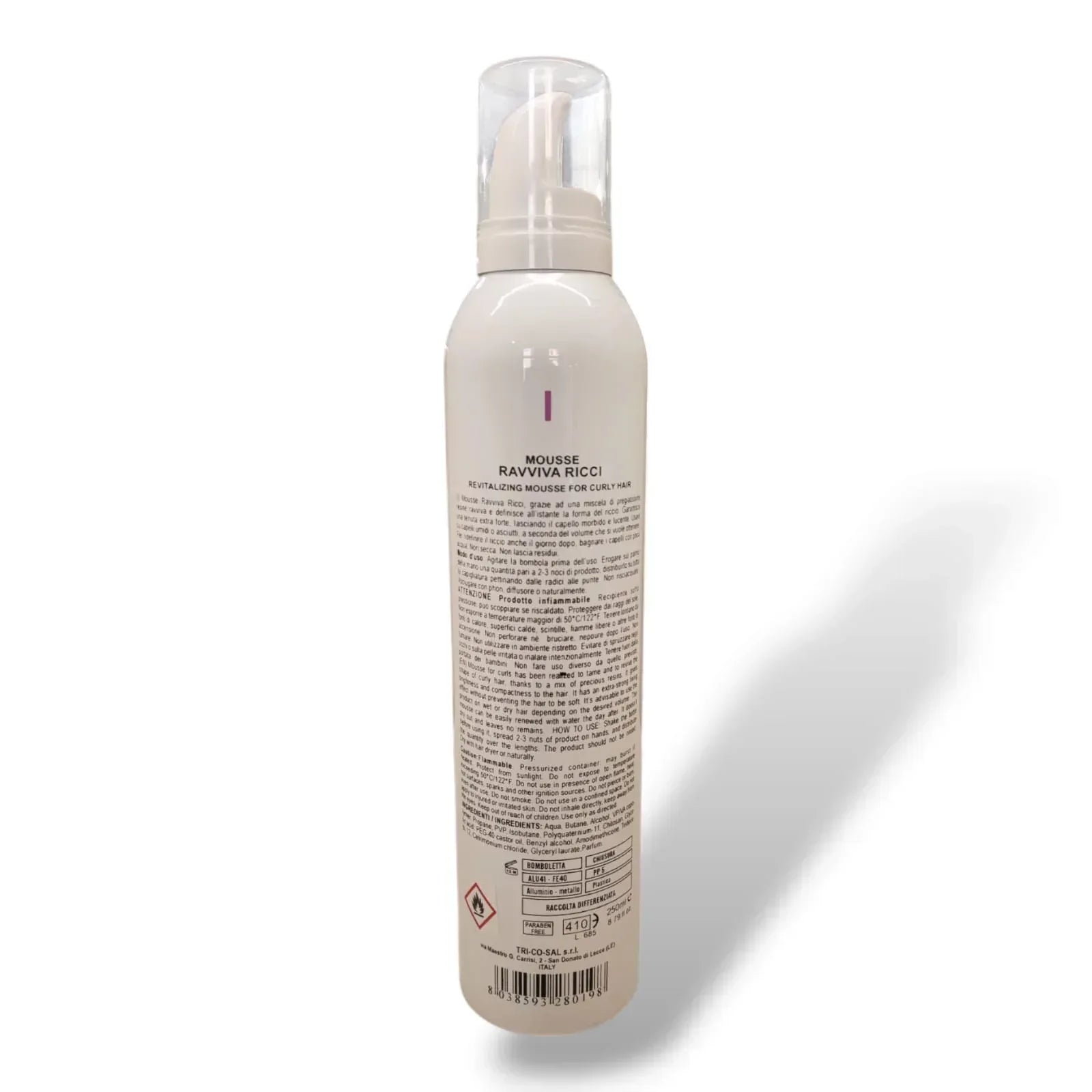 Fondonatura Mousse Ravviva Ricci 250 ml - Capelli e Barba 