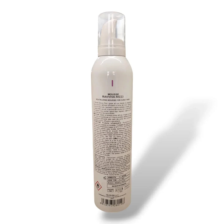 Fondonatura Mousse Ravviva Ricci 250 ml - Capelli e Barba 