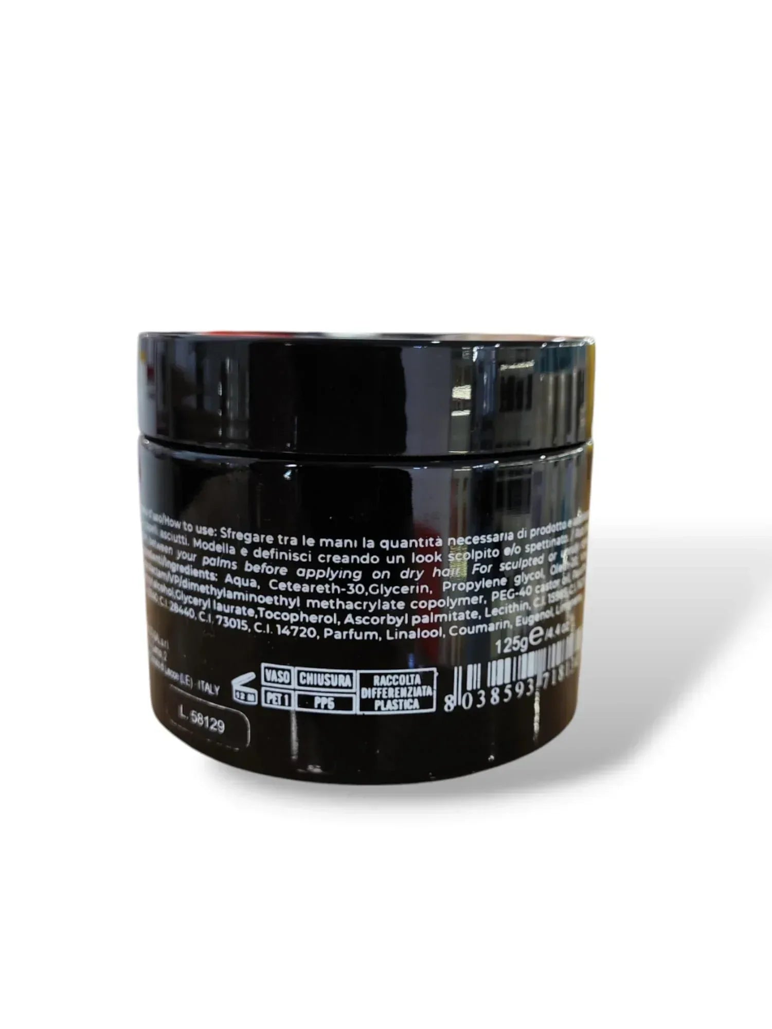 Fondonatura Opal Cera Modellante Opaca Idrosolubile 125 ml - Capelli e Barba 