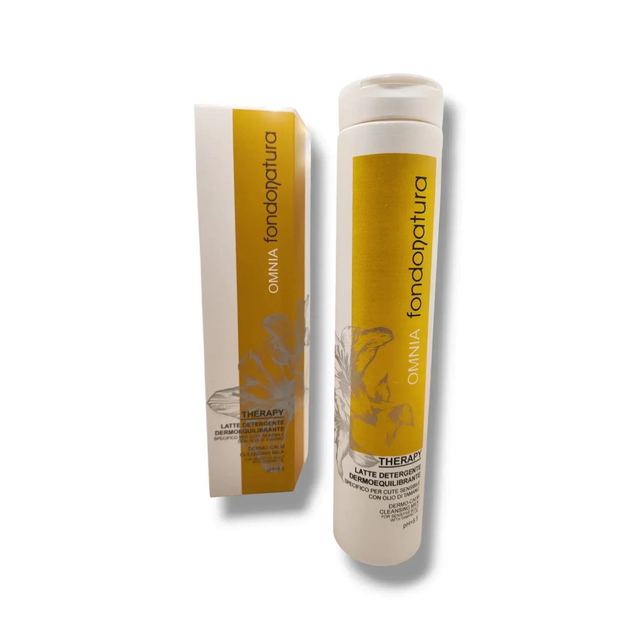 Fondonatura Shampoo Latte Detergente Dermoequilibrante 250 ML - Capelli e Barba 