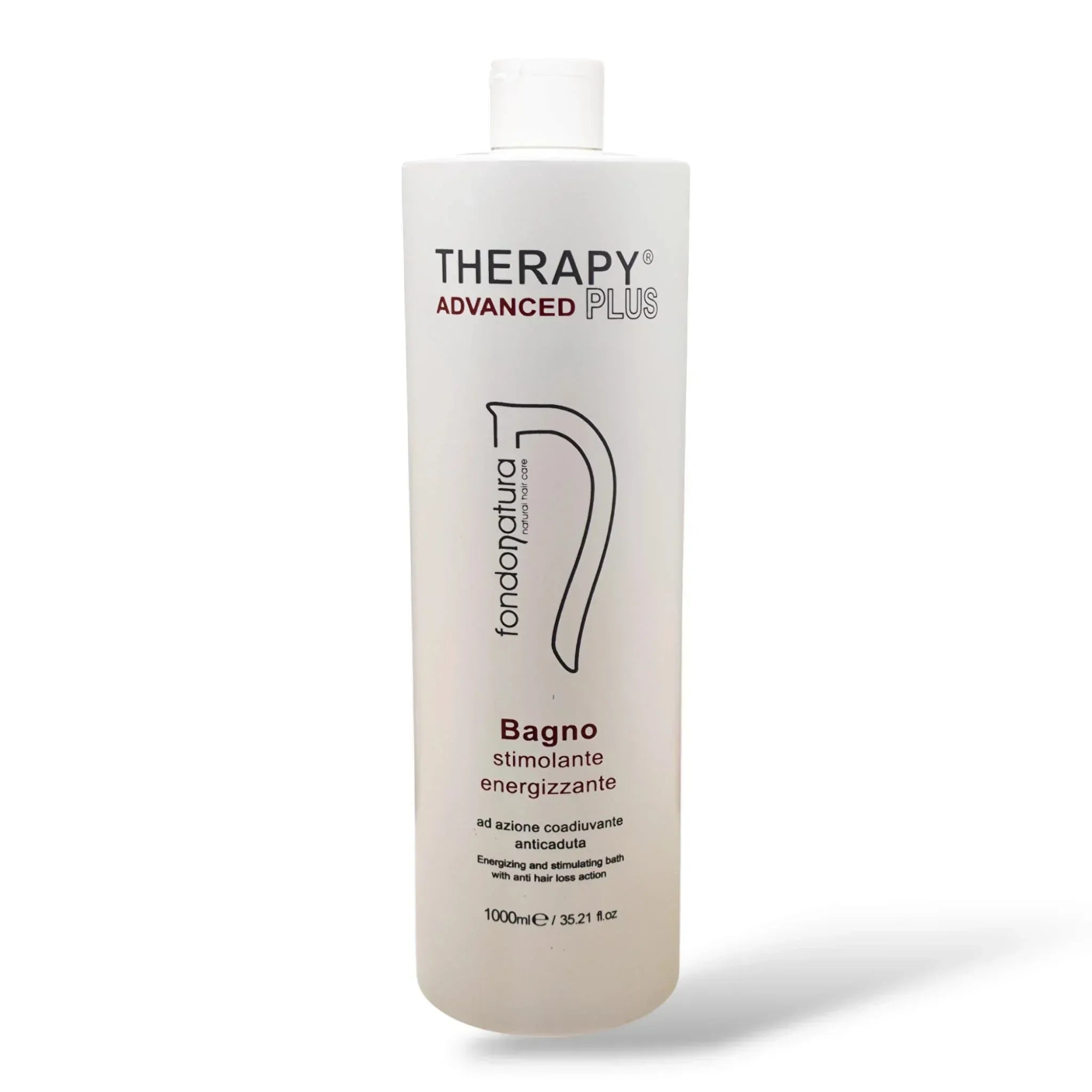 Fondonatura Shampoo Bagno Stimolante Energizzante Anticaduta 1000 ml - Capelli e Barba 