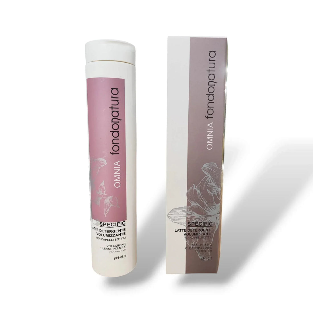 Fondonatura Shampoo Latte Detergente Volumizzante capelli sottili 250 ml - Capelli e Barba 