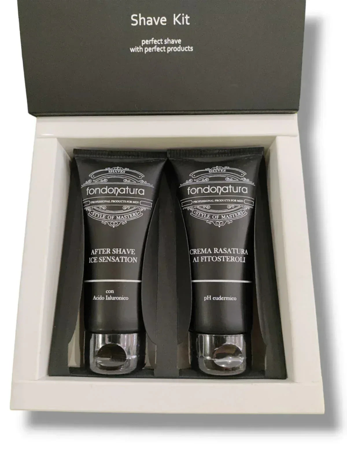 Fondonatura Shave Kit Crema Rasatura e After Shave - Capelli e Barba 