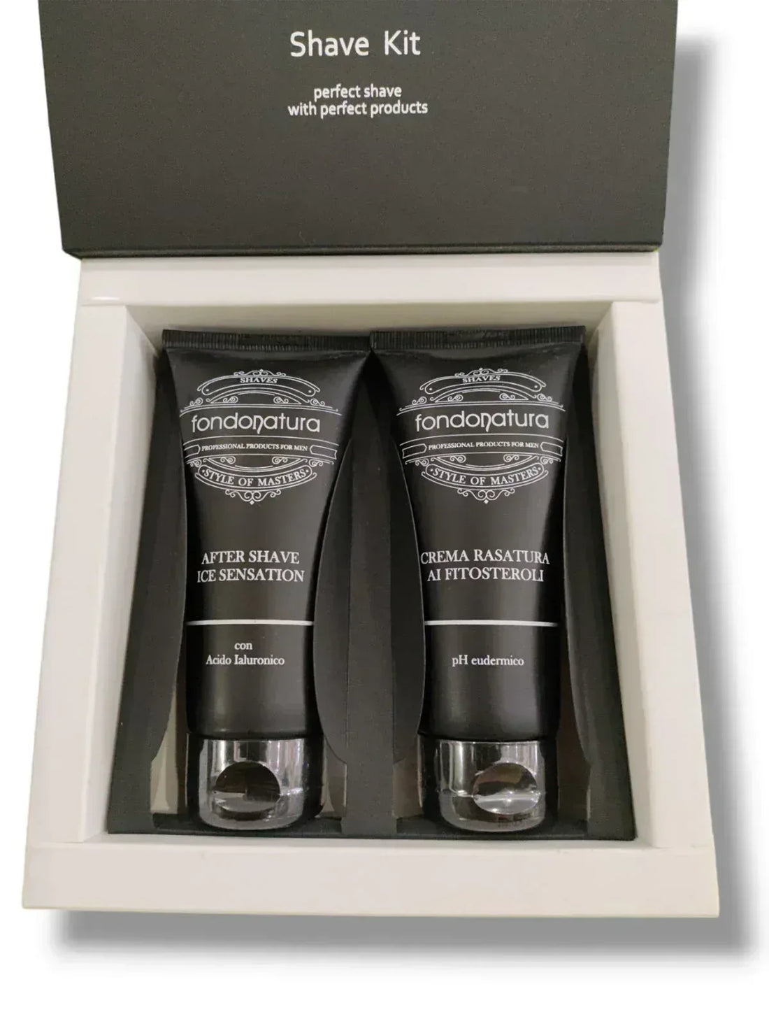 Fondonatura Shave Kit Crema Rasatura e After Shave - Capelli e Barba 