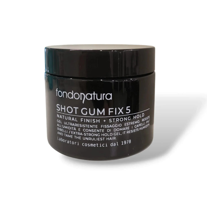 Fondonatura Shot Gum Fix 5 Gel Forte 150 ml - Capelli e Barba 