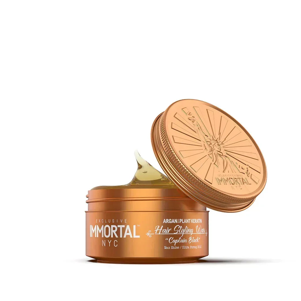Immortal Nyc Cera Capitan Black 150 ml - Capelli e Barba 