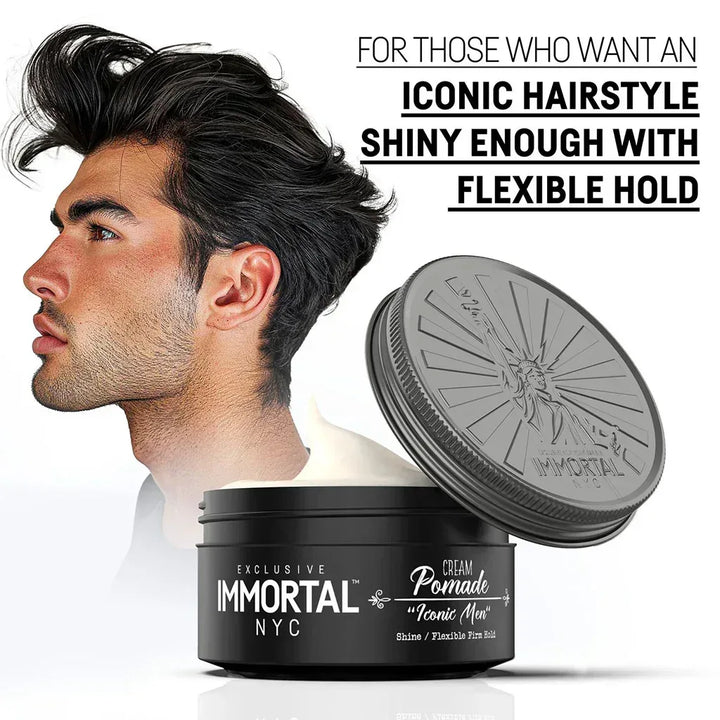 Immortal Nyc Crema Iconic Men Pomade 150 ml - Capelli e Barba 