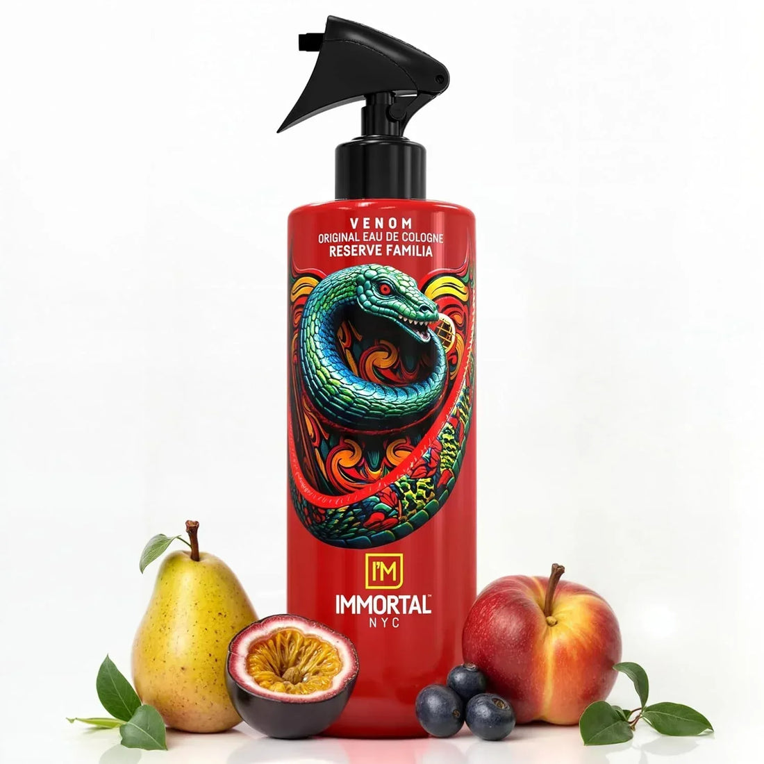 Immortal Nyc Eau De Cologne Reserve Venom 500 ml - Capelli e Barba 