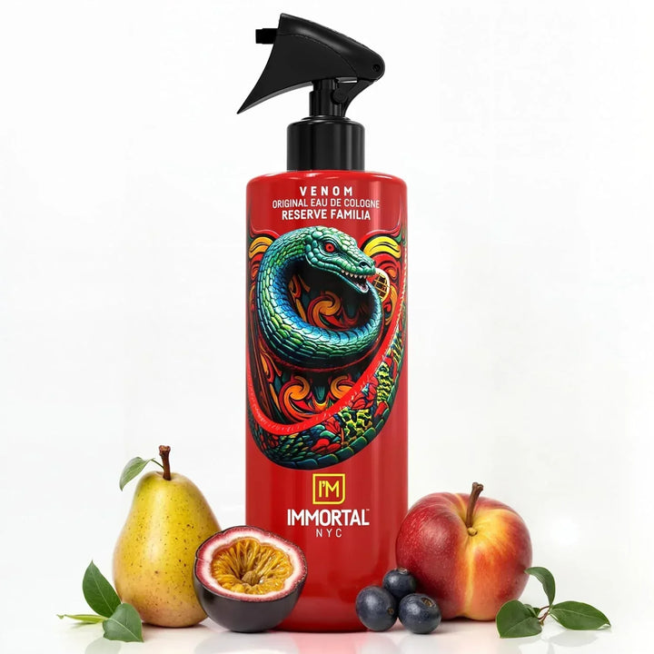 Immortal Nyc Eau De Cologne Reserve Venom 500 ml - Capelli e Barba 