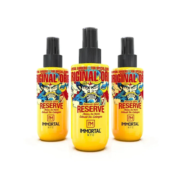 Immortal Nyc Eau De Cologne Reserve Samurai Spirit 150 ml - Capelli e Barba 