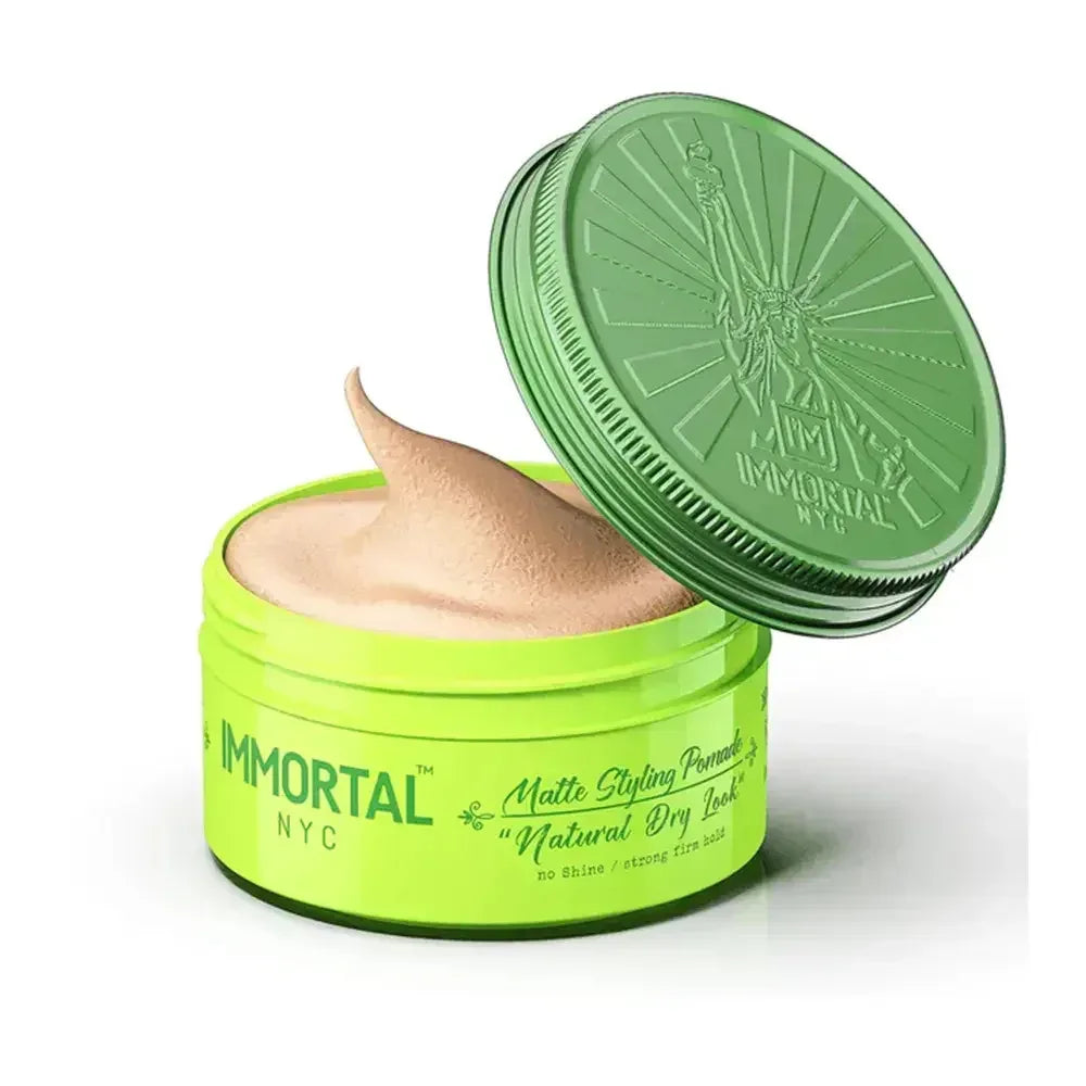 Immortal Nyc Matt Styling Pomade Dry Matte Finish 150 ml - Capelli e Barba 