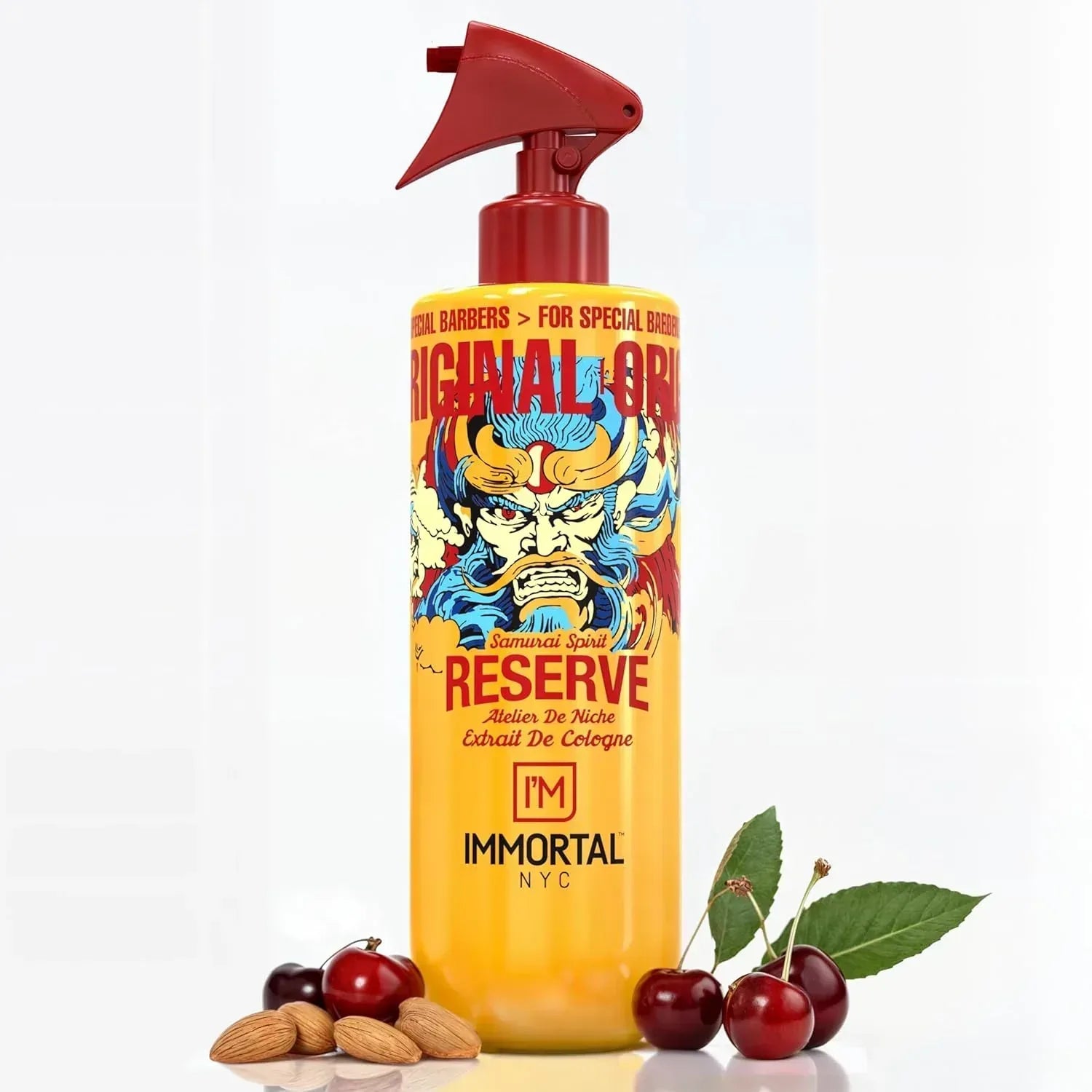 Immortal Nyc Eau De Cologne Reserve Samurai Spirit 500 ml - Capelli e Barba 