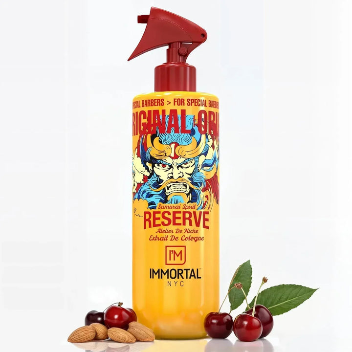Immortal Nyc Eau De Cologne Reserve Samurai Spirit 500 ml - Capelli e Barba 