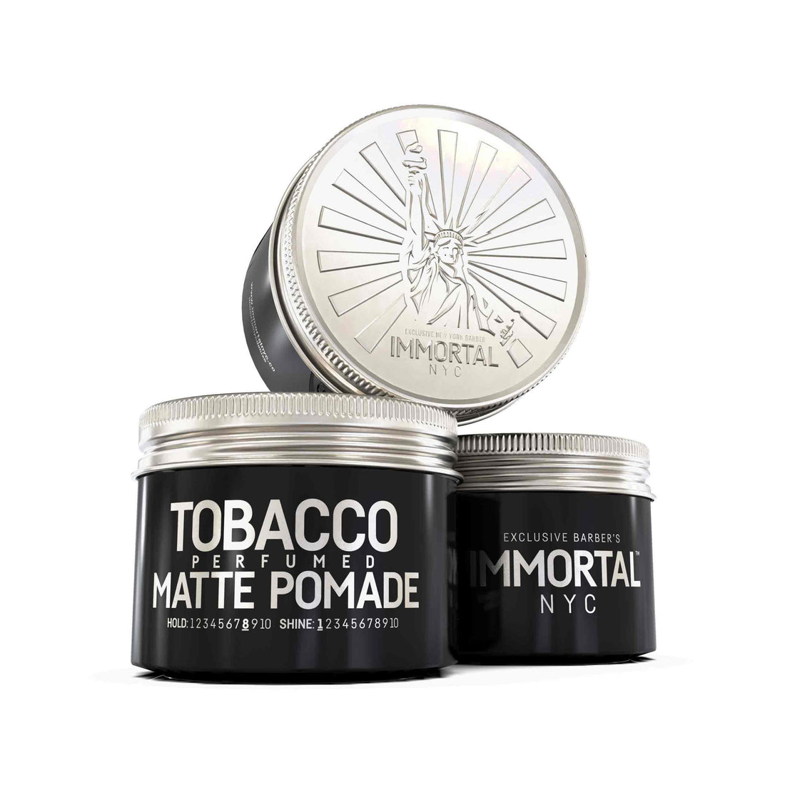 Immortal Nyc Tobacco Perfumed Matte Pomade 100 ml - Capelli e Barba 