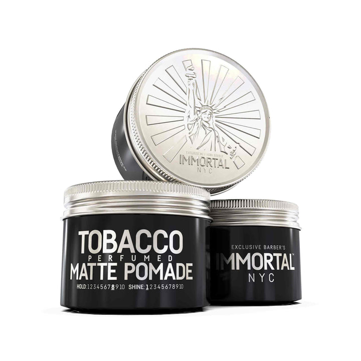 Immortal Nyc Tobacco Perfumed Matte Pomade 100 ml - Capelli e Barba 