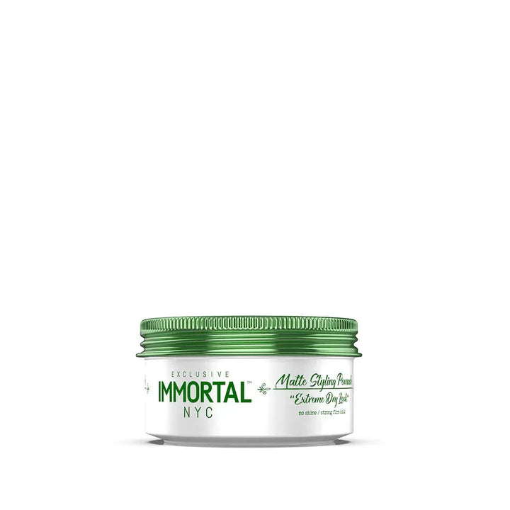 Immortal Nyc Matte Styling Pomade Extreme Dry Look 150 ml - Capelli e Barba 