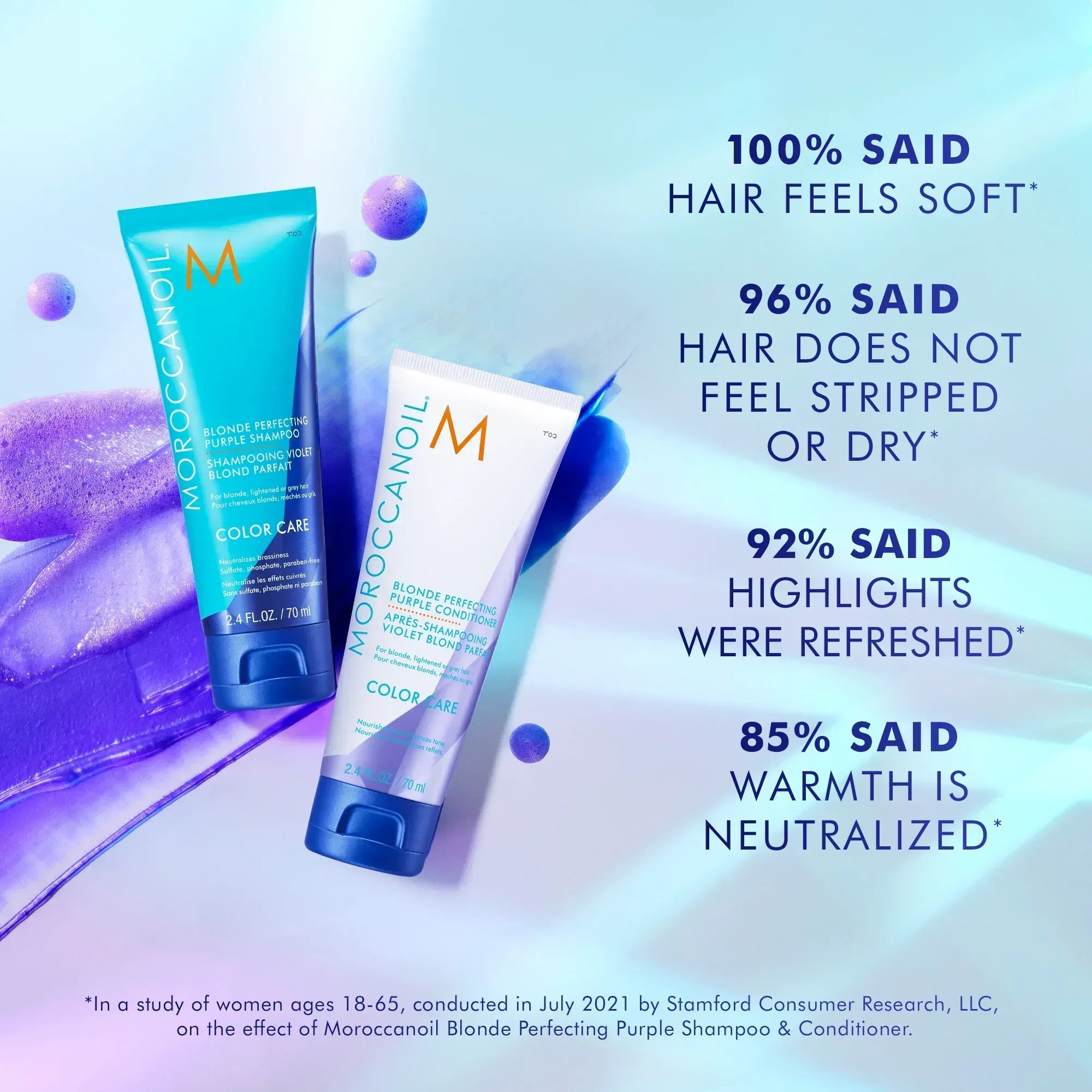 Moroccanoil Purple Conditioner Blonde Perfecting 200 ml - Capelli e Barba 